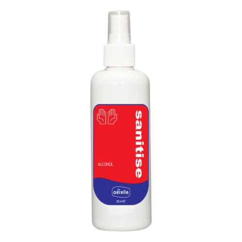 Alcohol Hand Sanitiser Spray Ardrich Aerelle 250ml